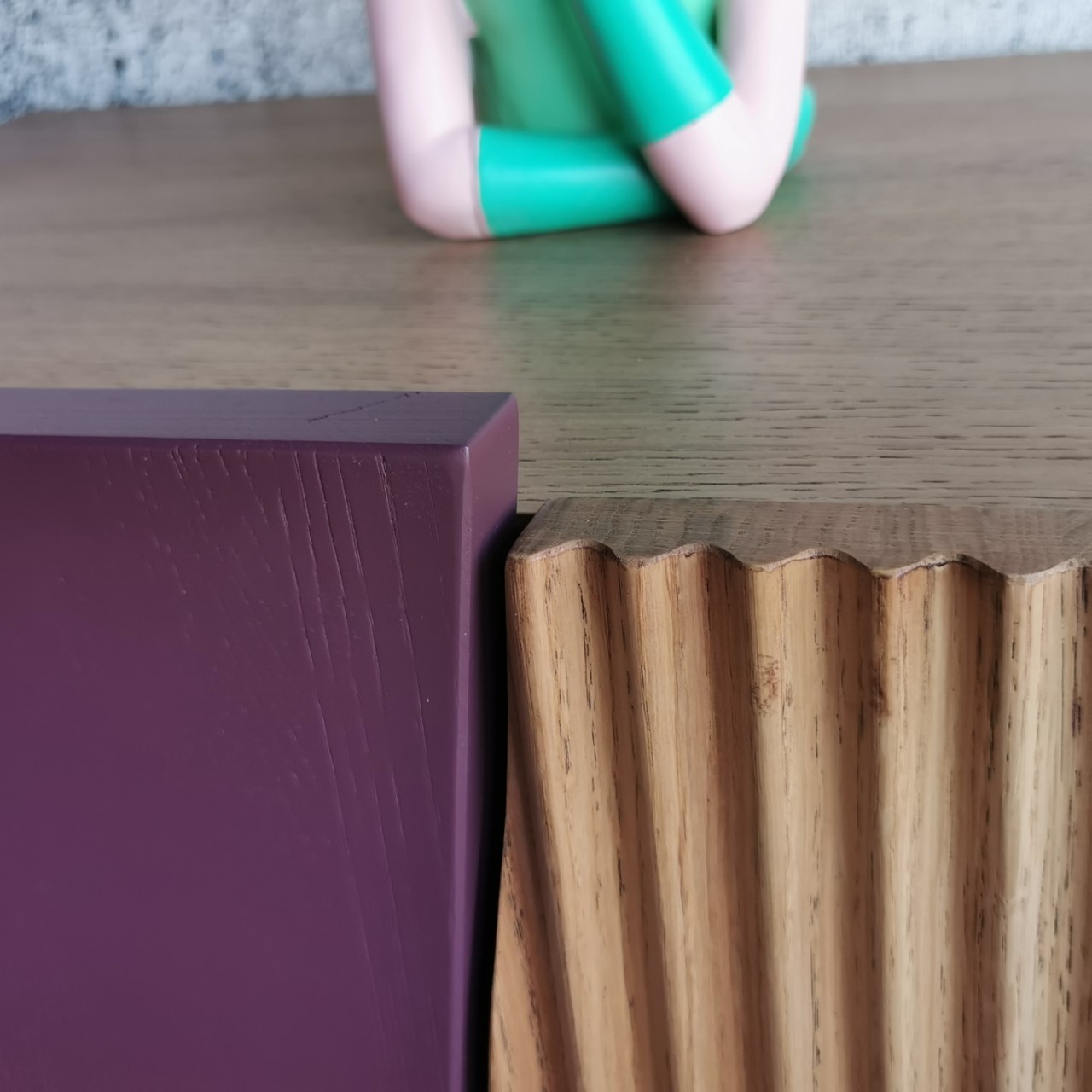 Acquista online Credenza madia base bassa 5 ante e 1 cassetto L. 200 cm in legno  Devina nais